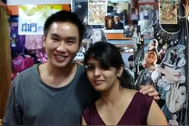 印度女孩远嫁安徽小伙，婚后随夫姓，8年后，把妹妹也介绍到中国图片