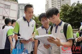广州中考首日，考生普遍感觉跟平时模拟考差不多图片