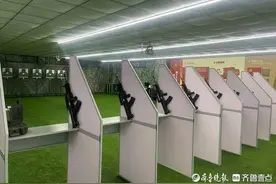 山东工程职业技术大学国防教育学院教育展厅暨射击实训室正式开放图片