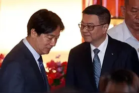 “倒阁”是要“倒赖”，朱立伦呛：赖清德不要躲稻草人卓荣泰后面图片