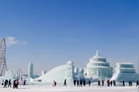 哈尔滨冰雪大世界将于2月26日正式闭园 梦幻冰雪馆焕新升级中图片