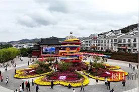 湖北竹山：鲜花小镇盛装开园 旅游打卡“爆燃”图片