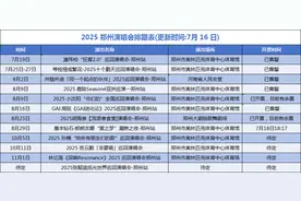 速看！2025郑州演唱会最新排期表出炉图片