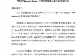 陈奕迅打网球时中暑休克倒地，致下巴受伤，多场演唱会将延期图片