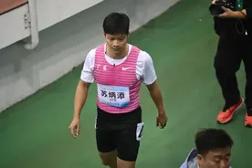 苏炳添夺冠！“亚洲飞人”强势归来图片