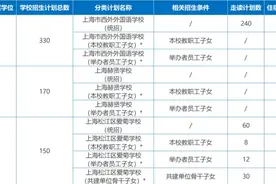 2025年松江区民办中小学招生计划新鲜出炉！图片