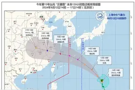 上海市民警惕：就怕它乱来！台风或以巅峰强度登陆，15-16日申城普降大雨图片