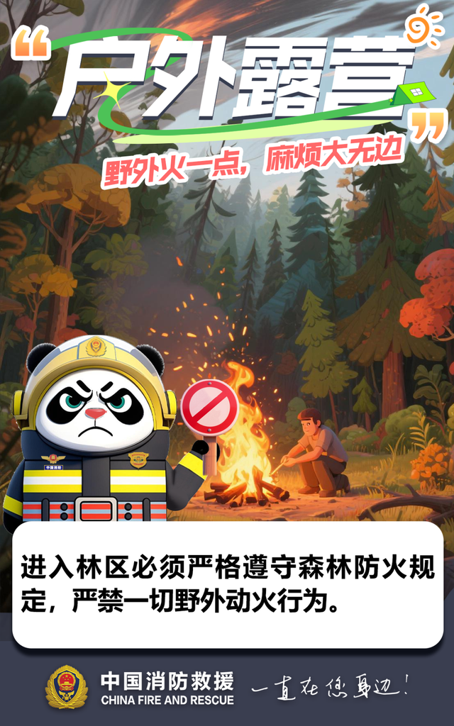 走！趁着假期一起去露营吧~