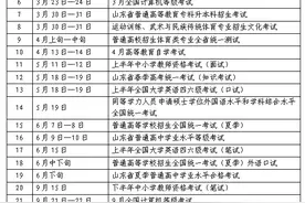 2024山东高考时间公布！图片