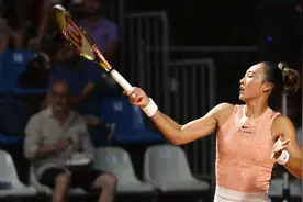 郑钦文遗憾止步辛辛那提站16强图片