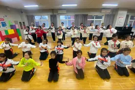 未央区长乐第二小学舞蹈社团展示图片