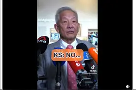 接受记者采访“不可以”讲华语？新加坡华裔总统候选人回应争议图片