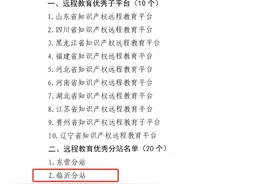 喜报！知识产权远程教育平台临沂分站连续3年被评为全国优秀分站图片