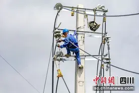 眉山供电：为重点企业扩建“让道” 线路迁改“零感知”图片