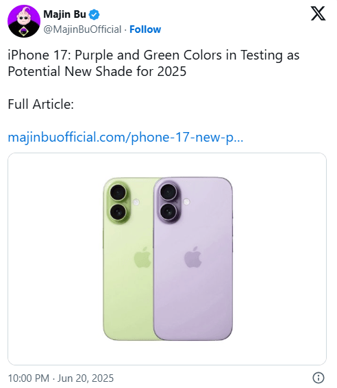 苹果9月9日新品发布会前瞻：iPhone 17“史上最薄iPhone”，起售价预计为800美元！新款耳机预计将搭载H3芯片