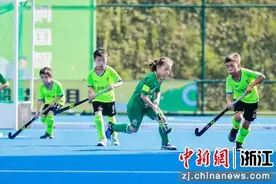 2024年杭州市第四届青少年体育联赛曲棍球赛举行图片