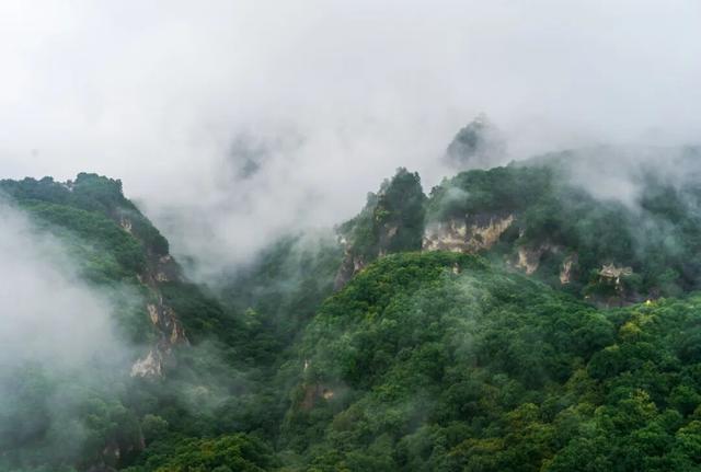 崆峒秋韵：云海、红叶与古建的私语