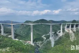 双向6车道，设计时速100公里！贵州这条新高速最新进展图片