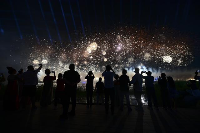 绝美！震撼！蓉城夜空璀璨
