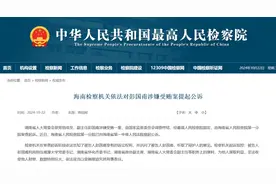 大搞“家族式”腐败的“老虎”被公诉，曾称“面对腐败横刀立马”图片