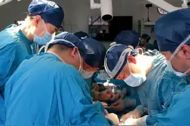 重大突破！医生成功将猪肾移植到人体，已连续工作9天，正常产生尿液图片