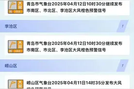 风力进入最强时段！全网关注“到哪了”，青岛最新预报：最大阵风11级，一直持续到……图片