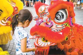 在海外体验第一个“非遗版”春节图片