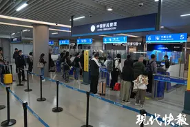 2025年春运首日，南京空港口岸迎来出入境客流高峰图片
