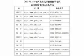 最新消息！2025年上半年河北省高等教育自学考试理论课程报考公告今日发布图片