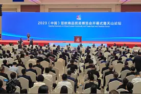 2023（中国）亚欧商品贸易博览会在乌鲁木齐开幕图片
