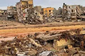 飓风袭击北非国家利比亚东部，超2000人遇难，约5000人失踪图片