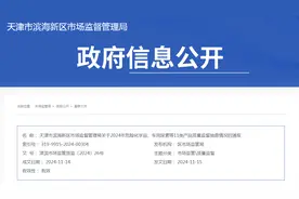 天津市滨海新区通报2024年危险化学品、车用尿素等11类产品质量监督抽查情况图片