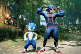 配合索尼克联动《怪物猎人：崛起》新增陀螺仪补正图片