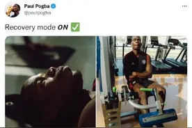 剪去脏辫变寸头！博格巴晒恢复性训练照片：康复模式启动图片