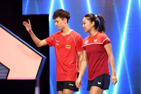 两个3∶0！2021休斯敦世乒赛，中美混双组合取得开门红图片