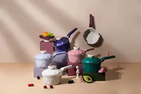 只要99元的帝伯朗焕彩陶瓷多用奶锅，高颜又实用，一锅搞定三餐美味图片