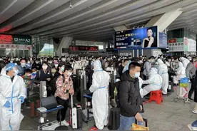 返深防疫不松懈，深圳北站出站仅需10分钟图片