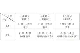 中考直通车 | 连云港中考总分800分，6月14—16日文化考试图片