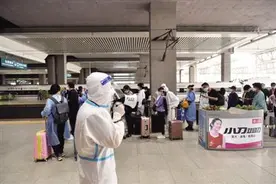 记者直击上海来肥旅客分流全过程图片