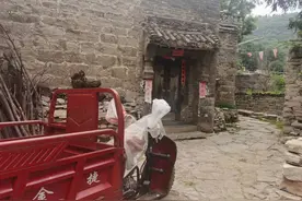 二舅走红后悄悄离开村庄：邻居的门锁修了一半，村里人都知道“歪子”出名了图片