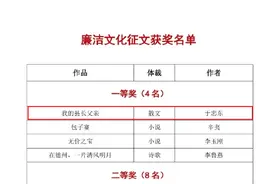 《我的县长父亲》获一等奖后遭删，作者回应图片