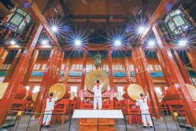 “暮鼓晨钟”迎新声，钟鼓楼推出击鼓报时展演项目图片