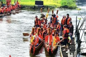 广州番禺3条“新龙”骏水！仪式传统而庄重图片