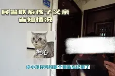 奶奶扔垃圾忘带钥匙 三岁孙女独留家中图片