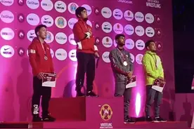 2023亚洲摔跤锦标赛：收官日中国队再添一银一铜图片