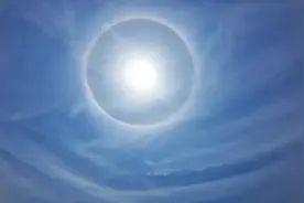 “重庆今天的太阳有光圈”，你拍到了吗？图片