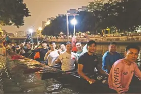 龙舟夜训，不止房东在“卷”图片