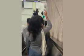 对话“深夜举吊瓶赶地铁”的女生：生活有辛没有苦图片