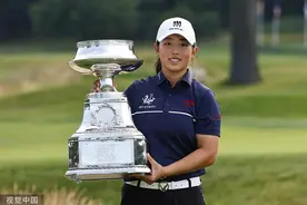 20岁殷若宁高尔夫大满贯赛夺冠，冯珊珊后中国大陆首人图片