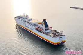 青岛到韩国定期客运航线复航图片